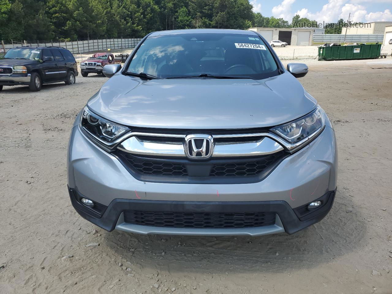 2019 Honda Cr-v Exl Silver vin: 7FARW2H86KE054407