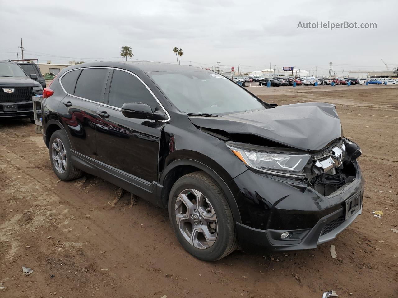 2019 Honda Cr-v Exl Black vin: 7FARW2H86KE057730