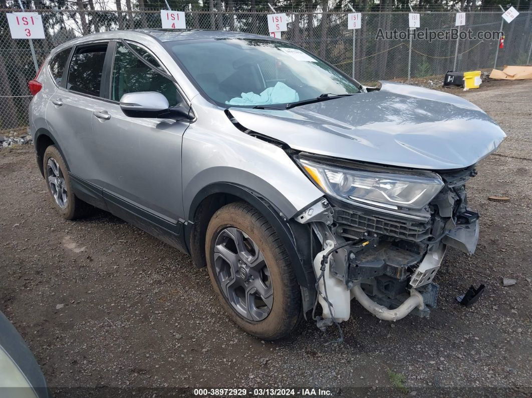 2019 Honda Cr-v Ex-l Gray vin: 7FARW2H87KE063682