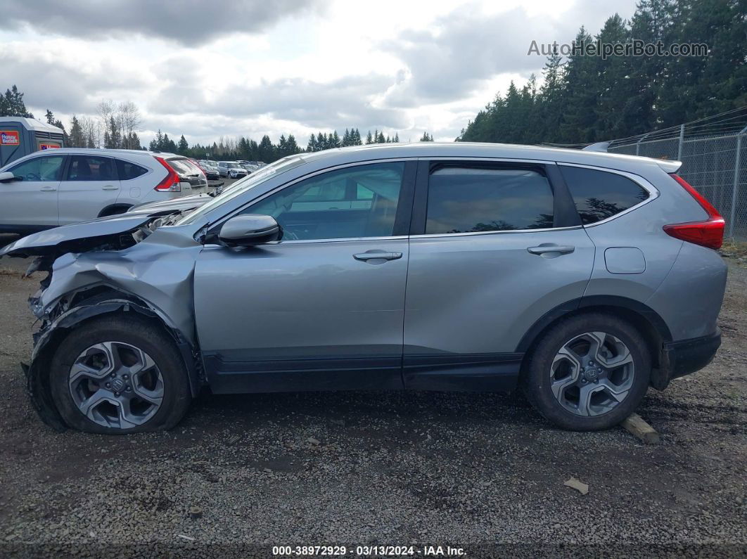 2019 Honda Cr-v Ex-l Gray vin: 7FARW2H87KE063682