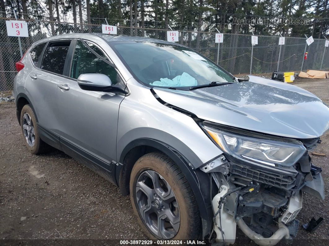 2019 Honda Cr-v Ex-l Gray vin: 7FARW2H87KE063682