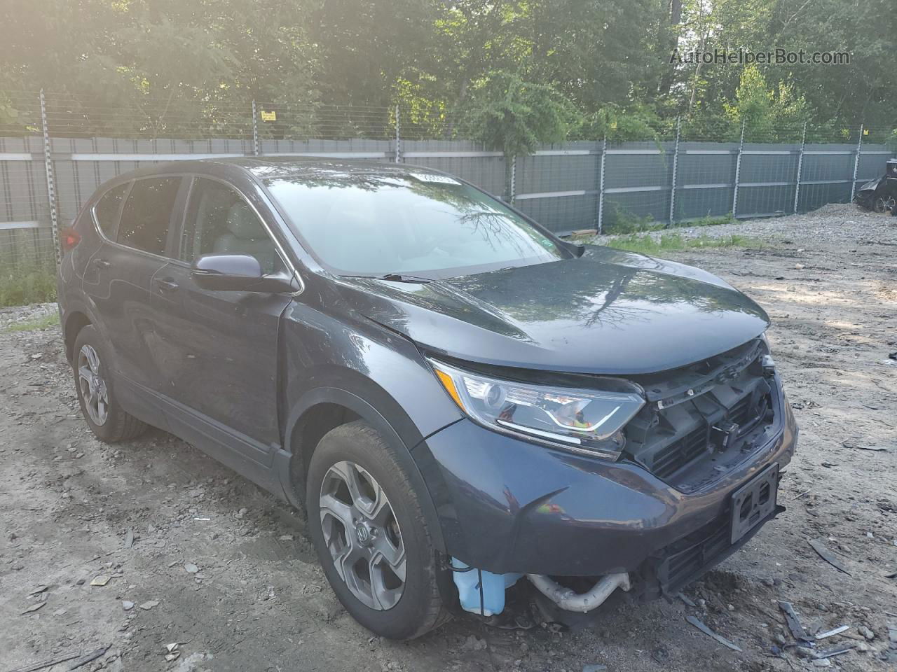 2018 Honda Cr-v Exl Gray vin: 7FARW2H88JE034741