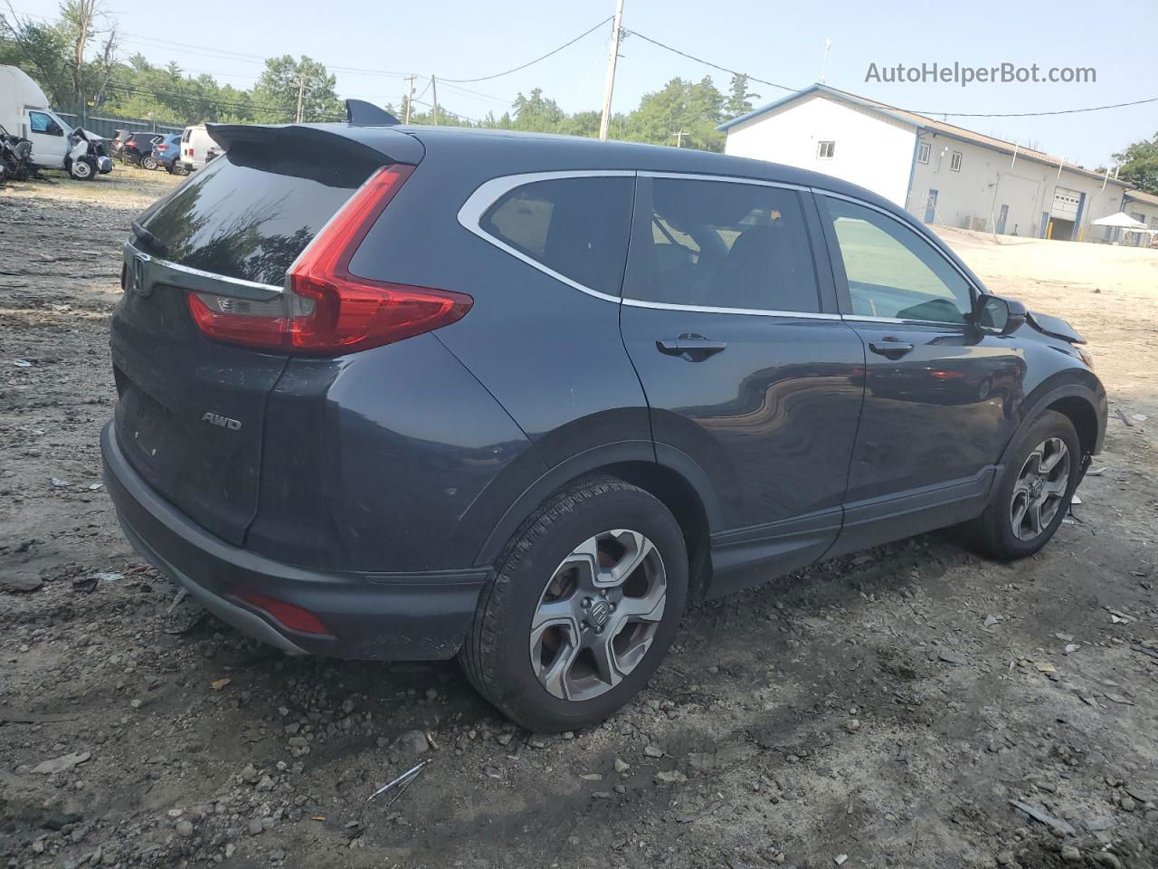 2018 Honda Cr-v Exl Gray vin: 7FARW2H88JE034741