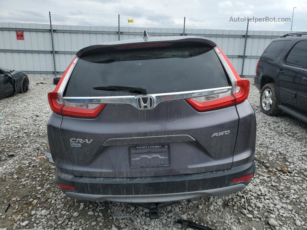 2018 Honda Cr-v Exl Gray vin: 7FARW2H89JE012568