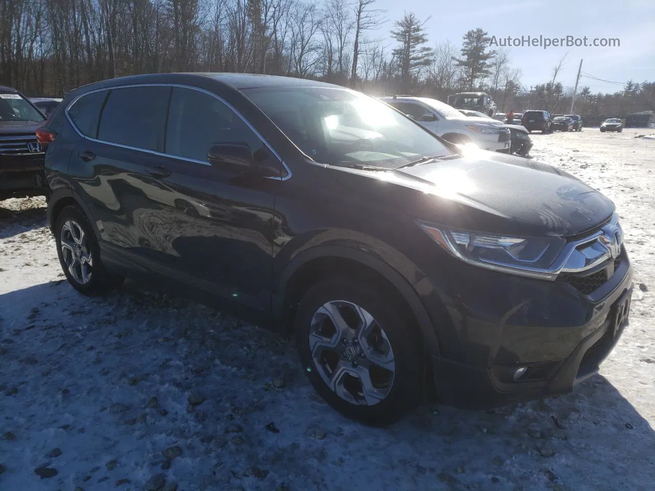 2018 Honda Cr-v Exl Black vin: 7FARW2H89JE041262