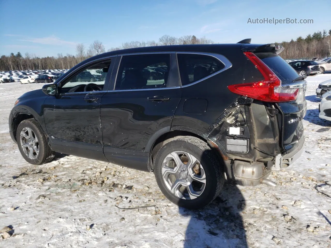 2018 Honda Cr-v Exl Black vin: 7FARW2H89JE041262