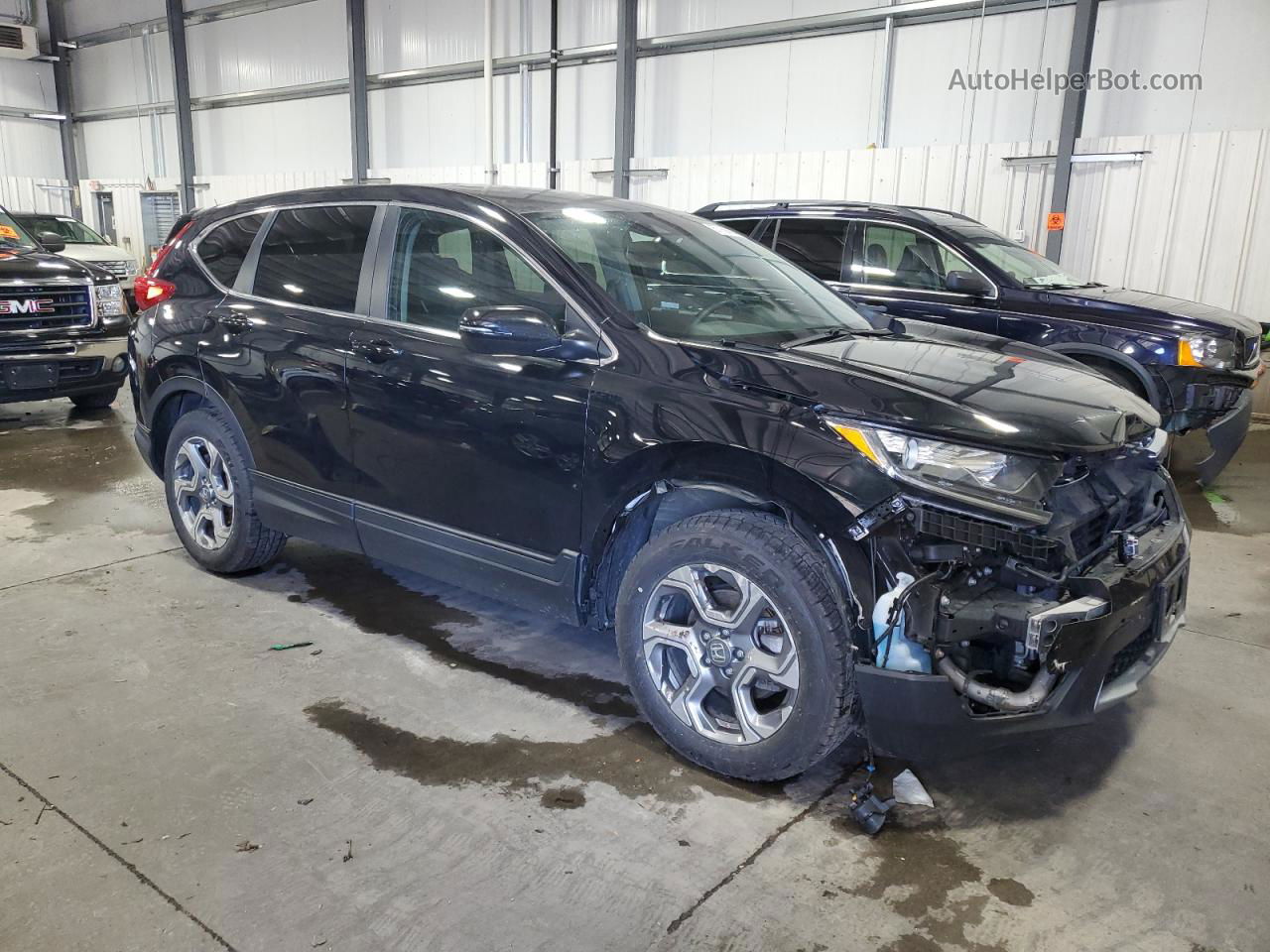 2018 Honda Cr-v Exl Black vin: 7FARW2H89JE046672