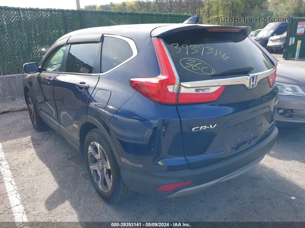 2018 Honda Cr-v   Blue vin: 7FARW2H89JE048681