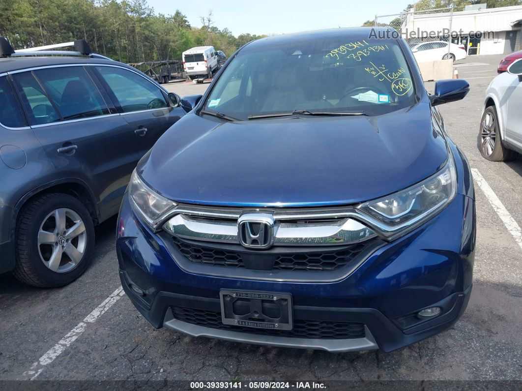 2018 Honda Cr-v   Blue vin: 7FARW2H89JE048681