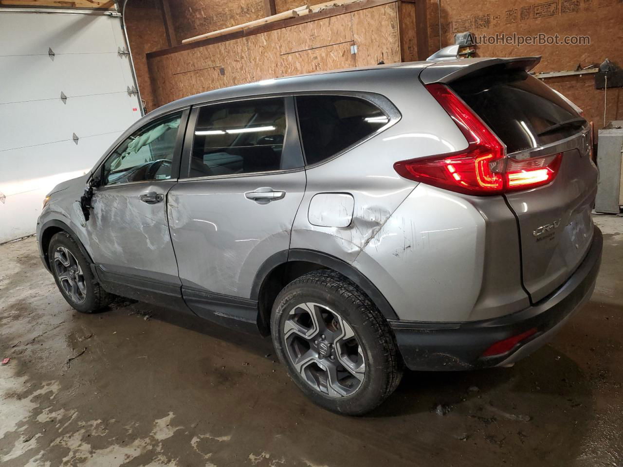 2019 Honda Cr-v Exl Silver vin: 7FARW2H89KE001314