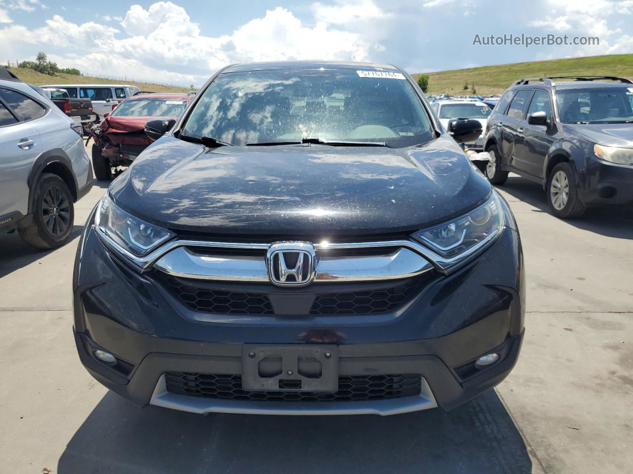 2018 Honda Cr-v Exl Black vin: 7FARW2H8XJE017603