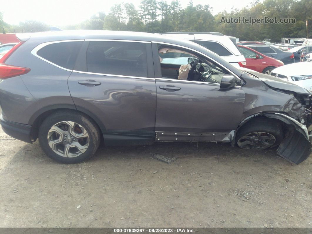 2018 Honda Cr-v Ex-l/ex-l Navi Gray vin: 7FARW2H8XJE023093