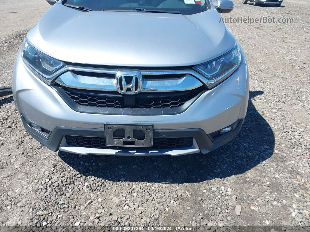 2018 Honda Cr-v Ex-l/ex-l Navi Silver vin: 7FARW2H8XJE033297