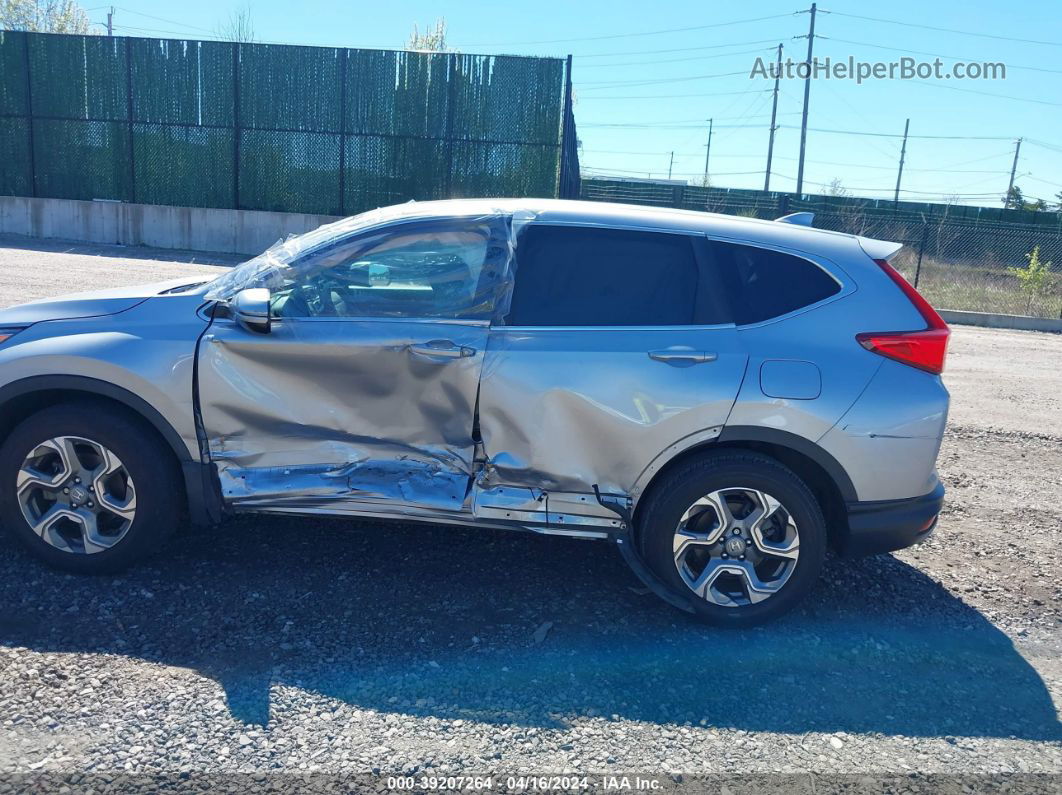 2018 Honda Cr-v Ex-l/ex-l Navi Silver vin: 7FARW2H8XJE033297