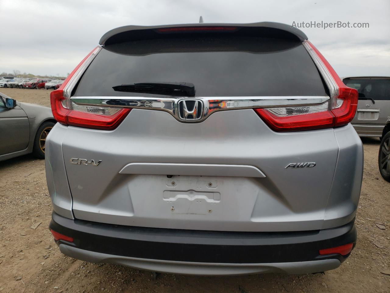 2018 Honda Cr-v Exl Silver vin: 7FARW2H8XJE037527