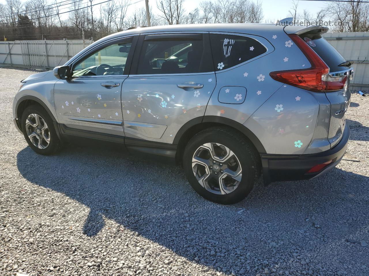 2018 Honda Cr-v Exl Silver vin: 7FARW2H8XJE093175