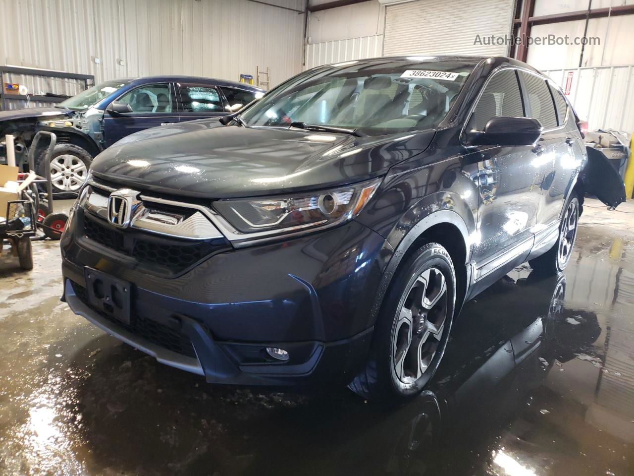 2019 Honda Cr-v Exl Charcoal vin: 7FARW2H8XKE017148