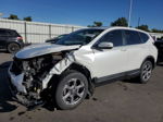 2019 Honda Cr-v Exl White vin: 7FARW2H8XKE022981