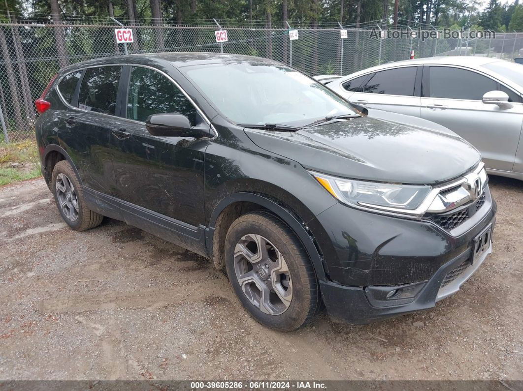 2019 Honda Cr-v Ex-l Black vin: 7FARW2H8XKE034564