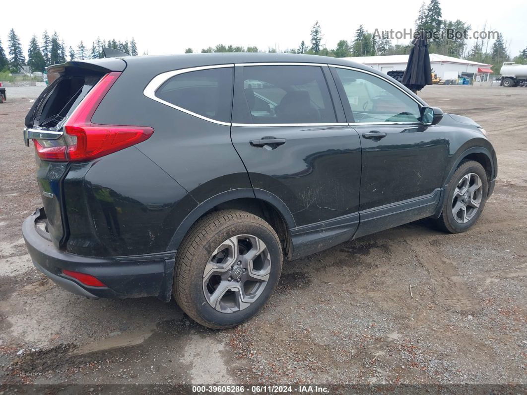 2019 Honda Cr-v Ex-l Black vin: 7FARW2H8XKE034564