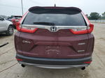 2018 Honda Cr-v Touring Burgundy vin: 7FARW2H90JE097549