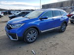 2020 Honda Cr-v Touring Blue vin: 7FARW2H91LE014858