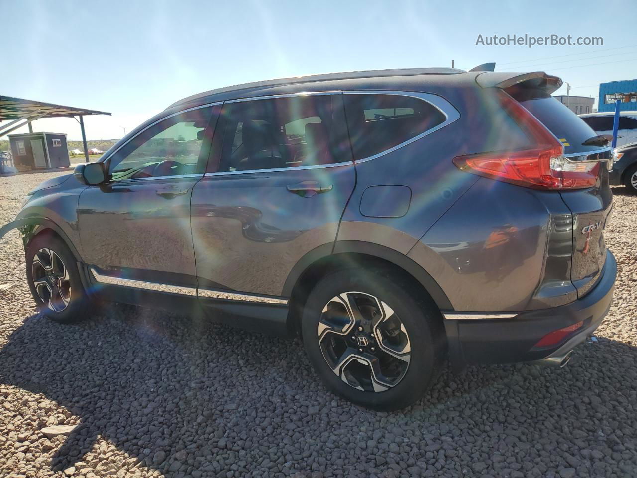 2018 Honda Cr-v Touring Серый vin: 7FARW2H93JE069633