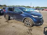 2019 Honda Cr-v Touring Синий vin: 7FARW2H94KE034696