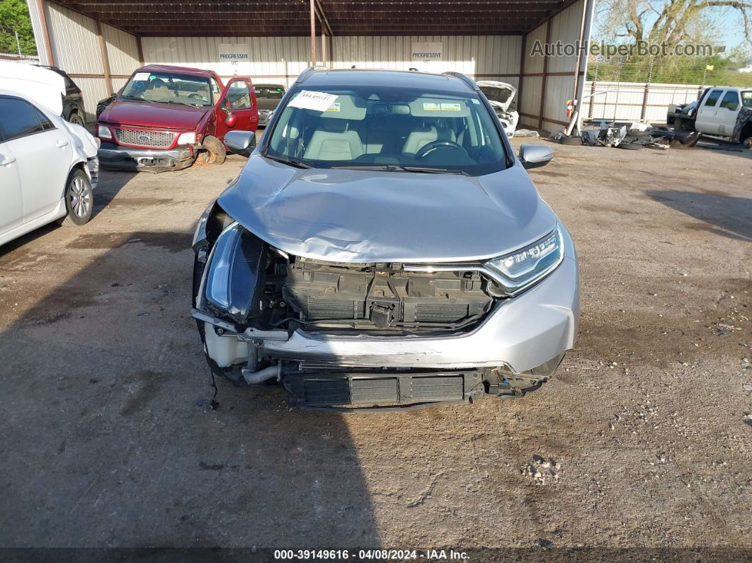 2018 Honda Cr-v Touring Silver vin: 7FARW2H97JE010522