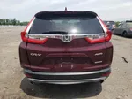 2019 Honda Cr-v Touring Burgundy vin: 7FARW2H97KE015009