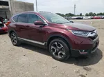 2019 Honda Cr-v Touring Burgundy vin: 7FARW2H97KE015009