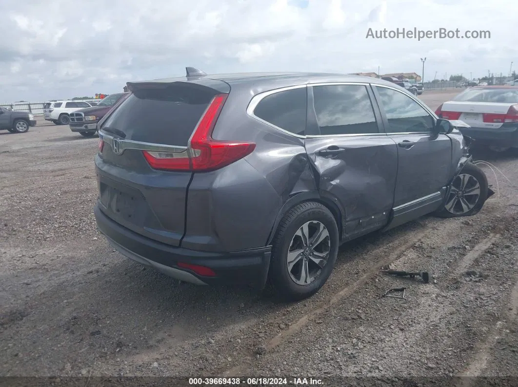 2017 Honda Cr-v Lx Silver vin: 7FARW5H30HE000051