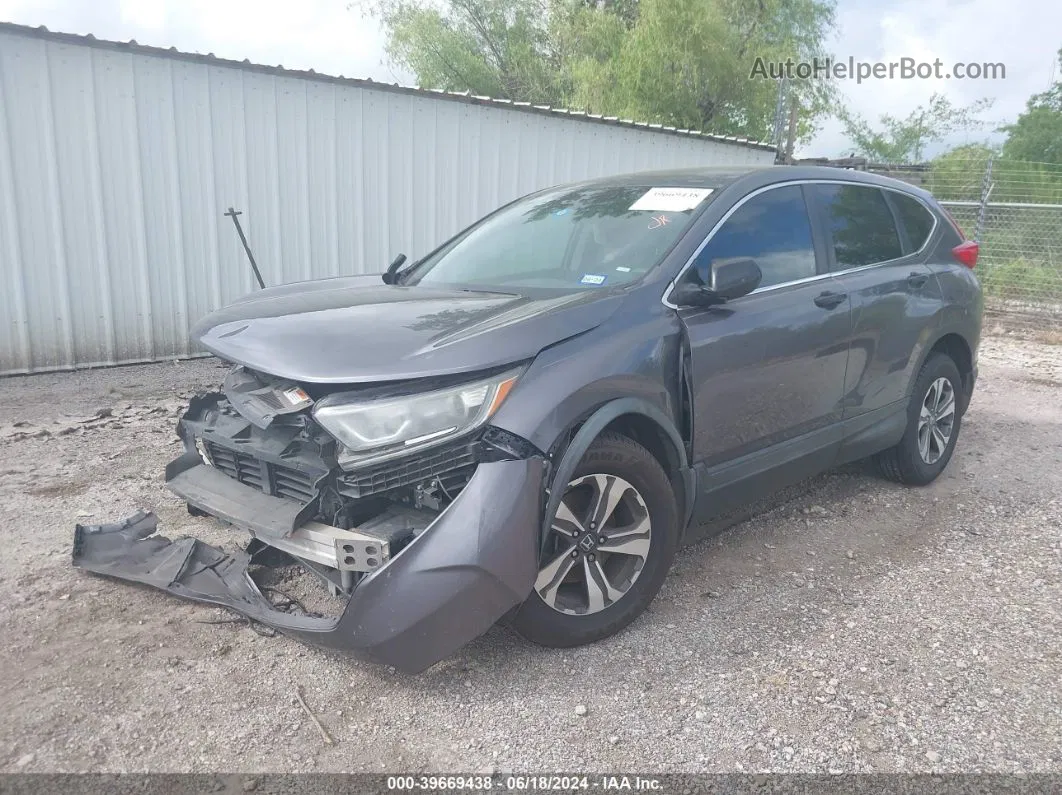 2017 Honda Cr-v Lx Silver vin: 7FARW5H30HE000051