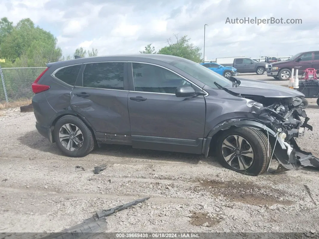 2017 Honda Cr-v Lx Серебряный vin: 7FARW5H30HE000051