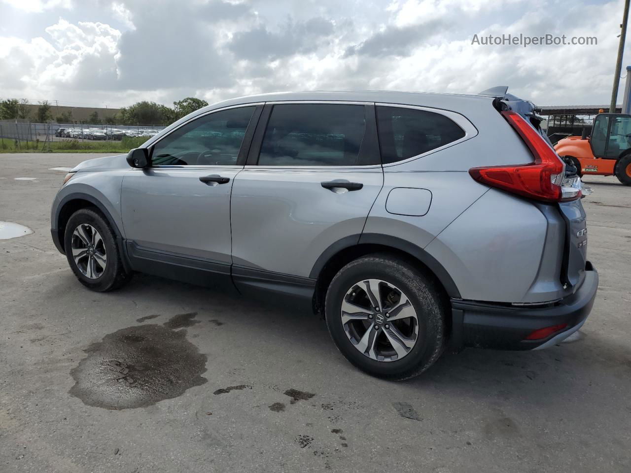 2017 Honda Cr-v Lx Silver vin: 7FARW5H31HE010569