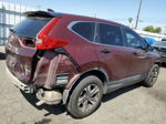 2017 Honda Cr-v Lx Burgundy vin: 7FARW5H35HE006587