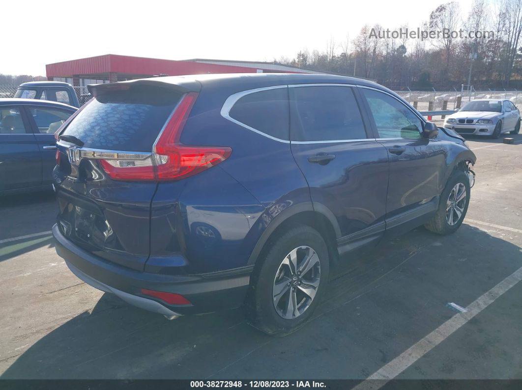 2017 Honda Cr-v Lx Blue vin: 7FARW5H36HE002757