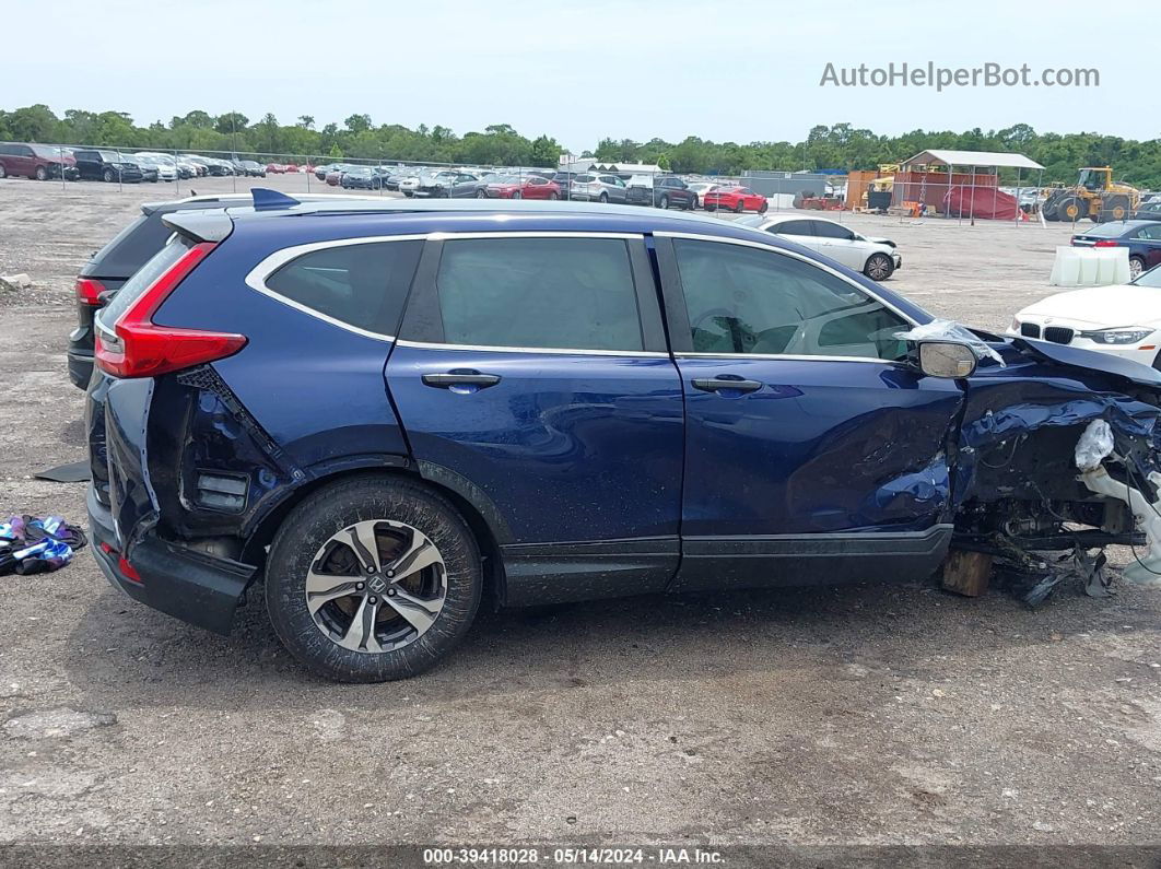 2017 Honda Cr-v Lx Синий vin: 7FARW5H36HE006825