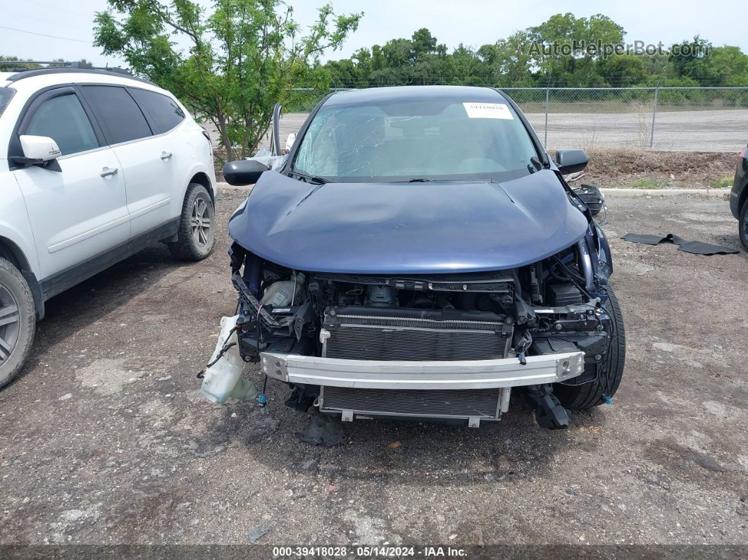 2017 Honda Cr-v Lx Blue vin: 7FARW5H36HE006825