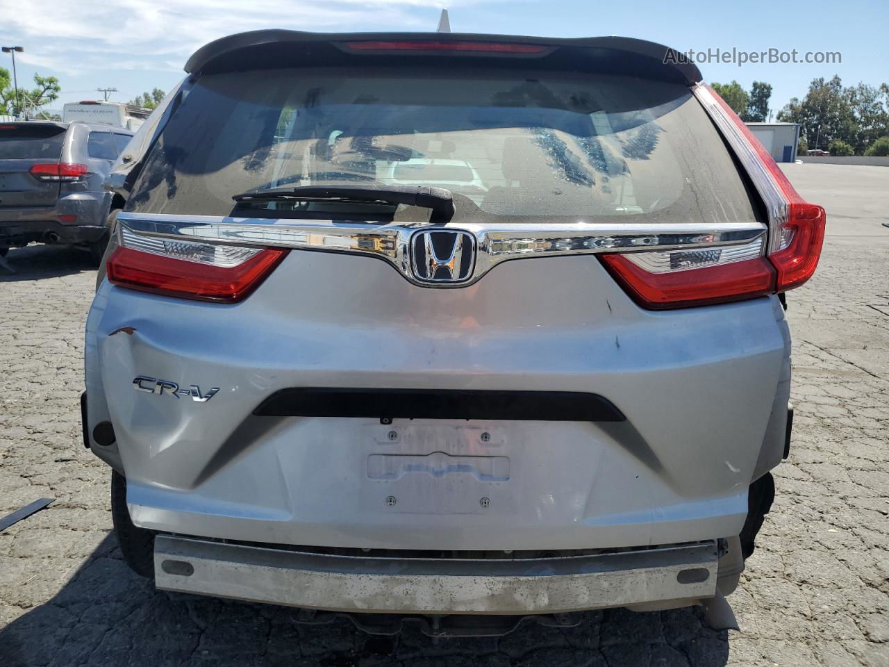 2017 Honda Cr-v Lx Silver vin: 7FARW5H38HE006633