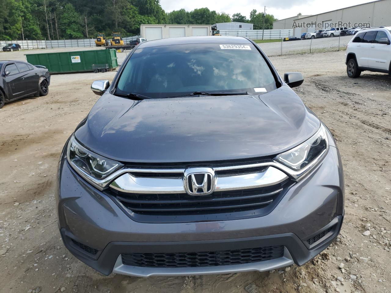 2017 Honda Cr-v Lx Gray vin: 7FARW5H38HE014103