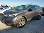 2017 Honda Cr-v Lx Gray vin: 7FARW5H3XHE001031