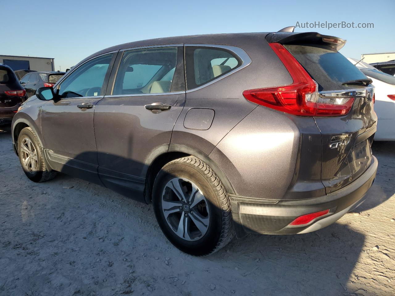 2017 Honda Cr-v Lx Gray vin: 7FARW5H3XHE001031