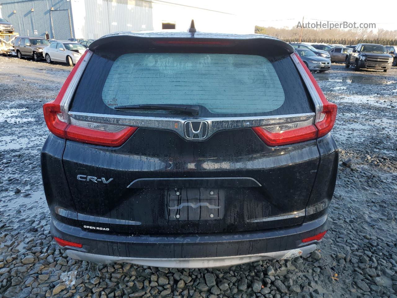 2017 Honda Cr-v Lx Black vin: 7FARW5H3XHE005094