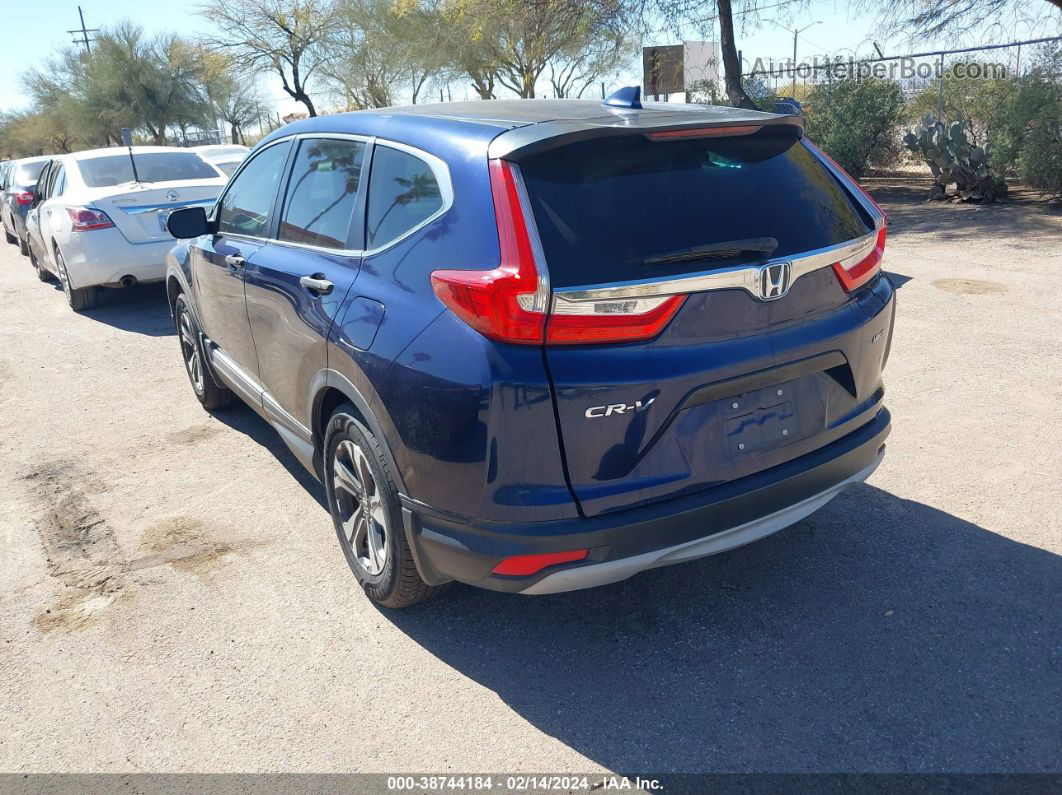 2017 Honda Cr-v Lx Dark Blue vin: 7FARW5H3XHE009453