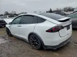 2022 Tesla Model X  White vin: 7SAXCAE50NF357979