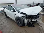 2022 Tesla Model X  White vin: 7SAXCAE50NF357979