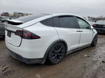 2022 Tesla Model X  White vin: 7SAXCAE50NF357979