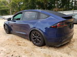 2022 Tesla Model X  Синий vin: 7SAXCBE55NF356137