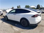 2022 Tesla Model X  White vin: 7SAXCBE59NF361065